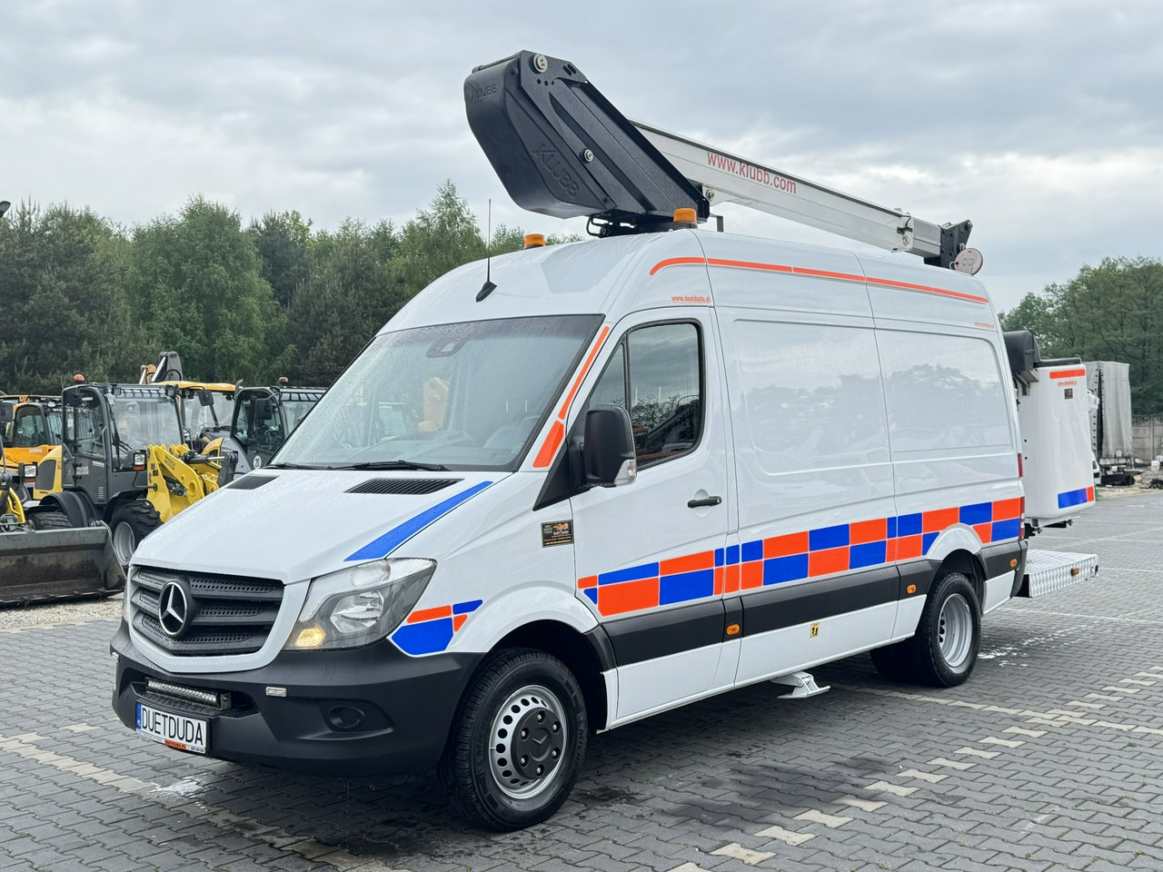 Mercedes Sprinter Zwyżka Podnośnik Koszowy KLUBB K42P UDT WUMAG GSR - Veoautolt tõusev platvorm: pilt 2 Mercedes Sprinter Zwyżka Podnośnik Koszowy KLUBB K42P UDT WUMAG GSR - Veoautolt tõusev platvorm: pilt 2