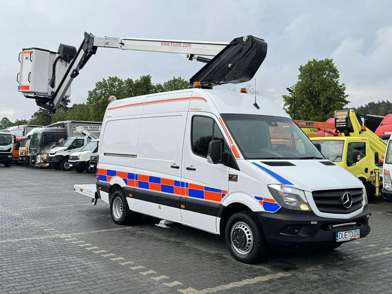 Mercedes Sprinter Zwyżka Podnośnik Koszowy KLUBB K42P UDT WUMAG GSR - Veoautolt tõusev platvorm: pilt 5 Mercedes Sprinter Zwyżka Podnośnik Koszowy KLUBB K42P UDT WUMAG GSR - Veoautolt tõusev platvorm: pilt 5