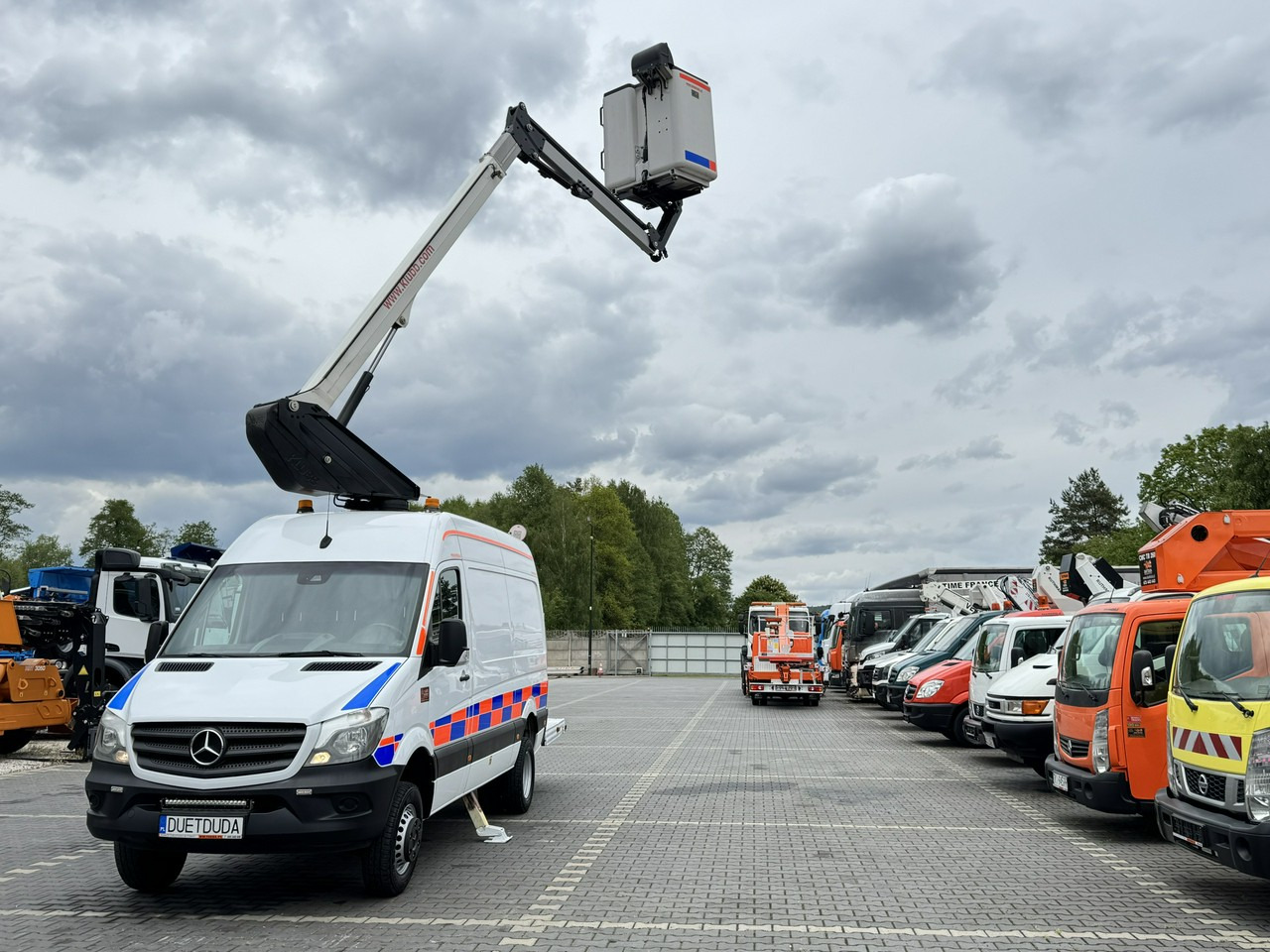 Mercedes Sprinter Zwyżka Podnośnik Koszowy KLUBB K42P UDT WUMAG GSR - Veoautolt tõusev platvorm: pilt 4 Mercedes Sprinter Zwyżka Podnośnik Koszowy KLUBB K42P UDT WUMAG GSR - Veoautolt tõusev platvorm: pilt 4