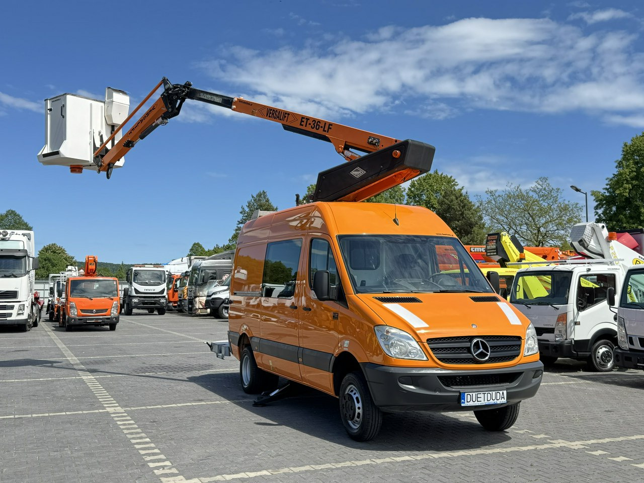 Mercedes Sprinter Zwyżka Podnośnik Koszowy VERSALIFT KLUBB ET-36-LF UDT - Veoautolt tõusev platvorm: pilt 3 Mercedes Sprinter Zwyżka Podnośnik Koszowy VERSALIFT KLUBB ET-36-LF UDT - Veoautolt tõusev platvorm: pilt 3