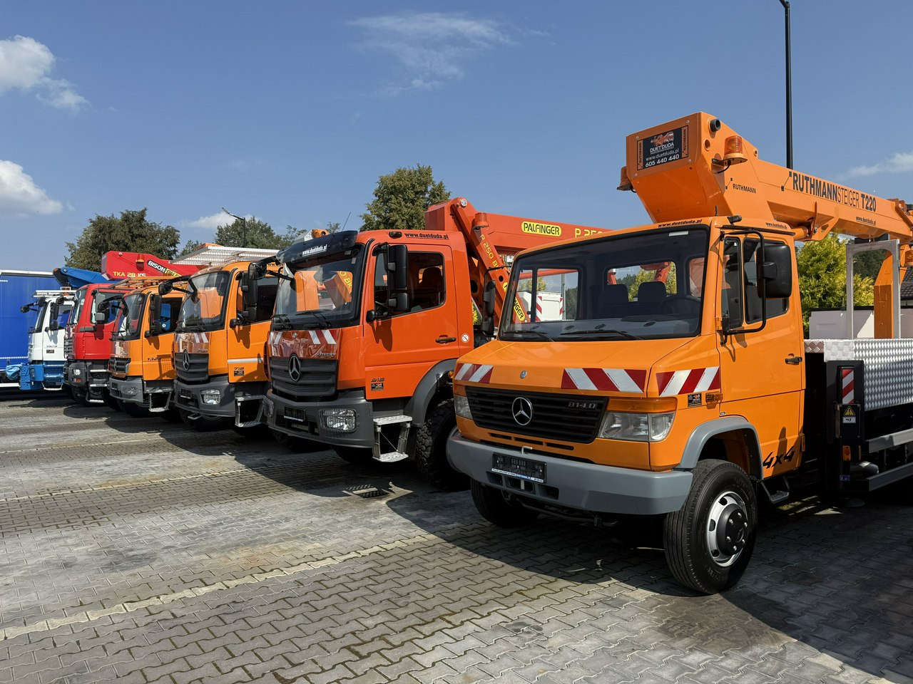 Mercedes Vario 814 D 4x4 Zwyżka RUTHMANN STEIGER T220 Podnośnik Koszowy - Veoautolt tõusev platvorm: pilt 3 Mercedes Vario 814 D 4x4 Zwyżka RUTHMANN STEIGER T220 Podnośnik Koszowy - Veoautolt tõusev platvorm: pilt 3