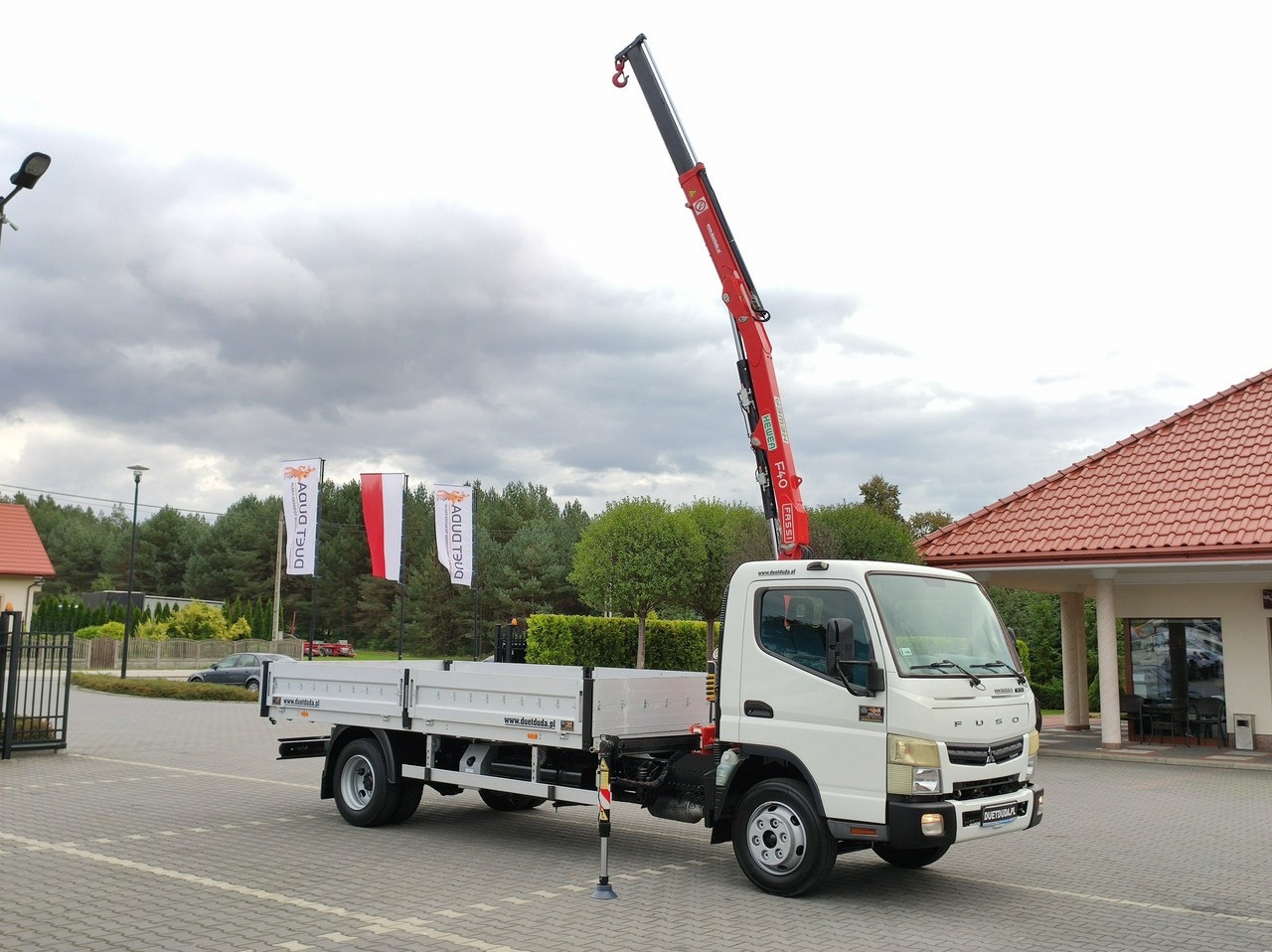 Mitsubishi Canter Fuso 7C15 3.0/150KM HDS FASSI F40 UNIKAT Super Stan !!! - Madelveok/ Platvormveok, Kraanaga veoauto: pilt 5 Mitsubishi Canter Fuso 7C15 3.0/150KM HDS FASSI F40 UNIKAT Super Stan !!! - Madelveok/ Platvormveok, Kraanaga veoauto: pilt 5