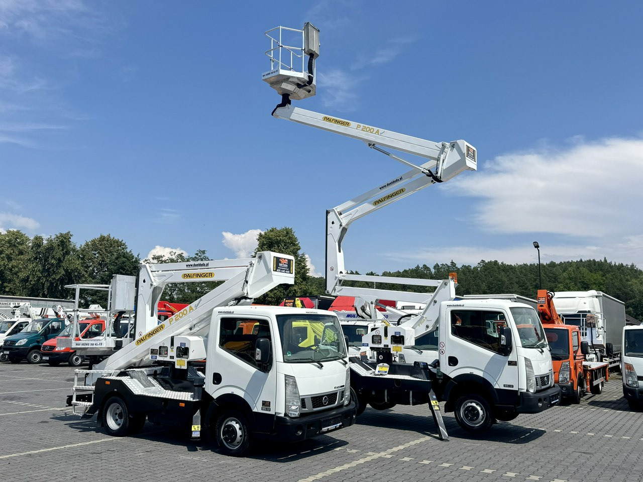 Nissan Cabstar - Veoautolt tõusev platvorm: pilt 1 Nissan Cabstar - Veoautolt tõusev platvorm: pilt 1