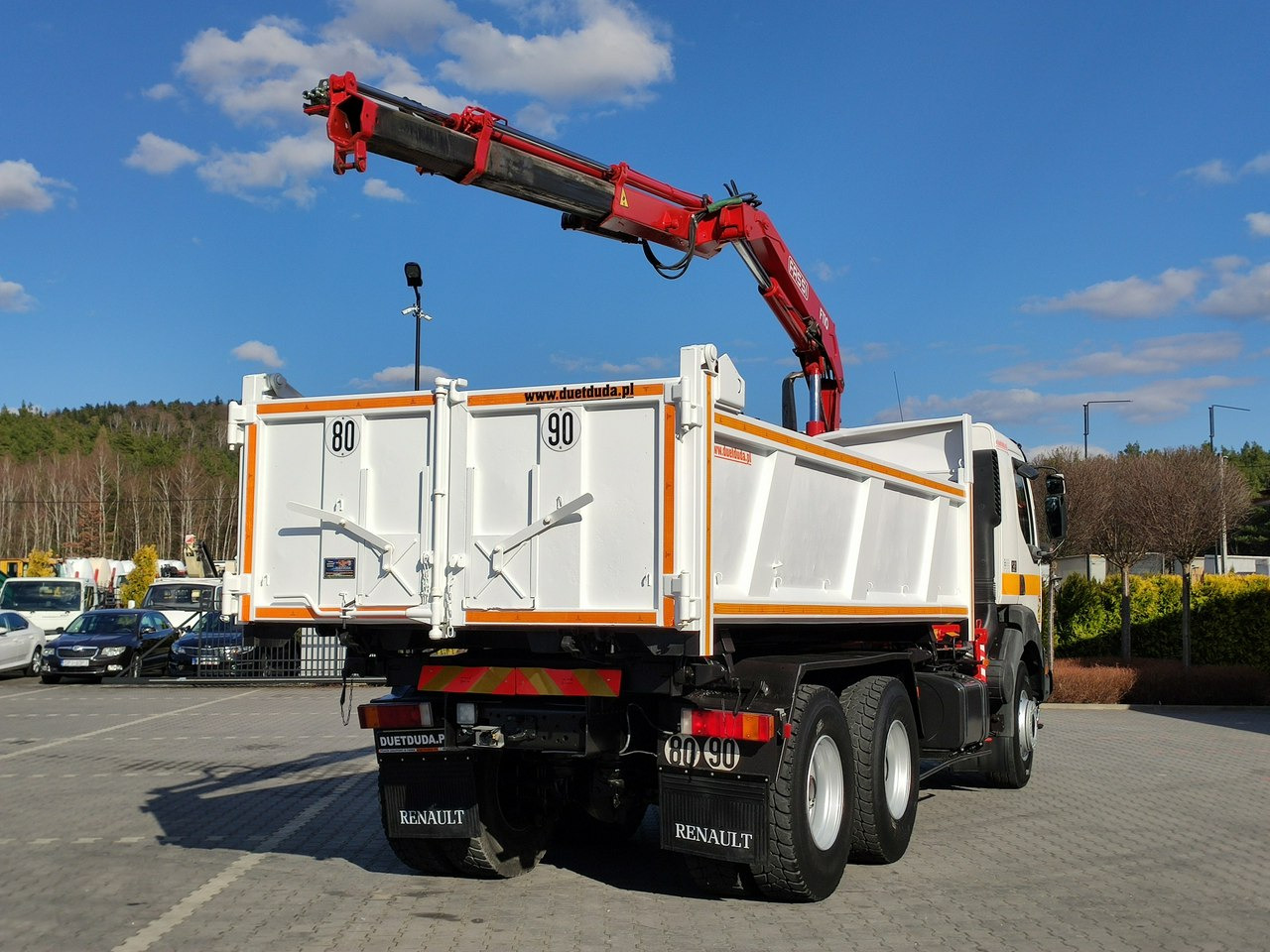 Renault Kerax 26.370 6x4 Mocny HDS FASSI F110 - Kallurauto, Kraanaga veoauto: pilt 4 Renault Kerax 26.370 6x4 Mocny HDS FASSI F110 - Kallurauto, Kraanaga veoauto: pilt 4