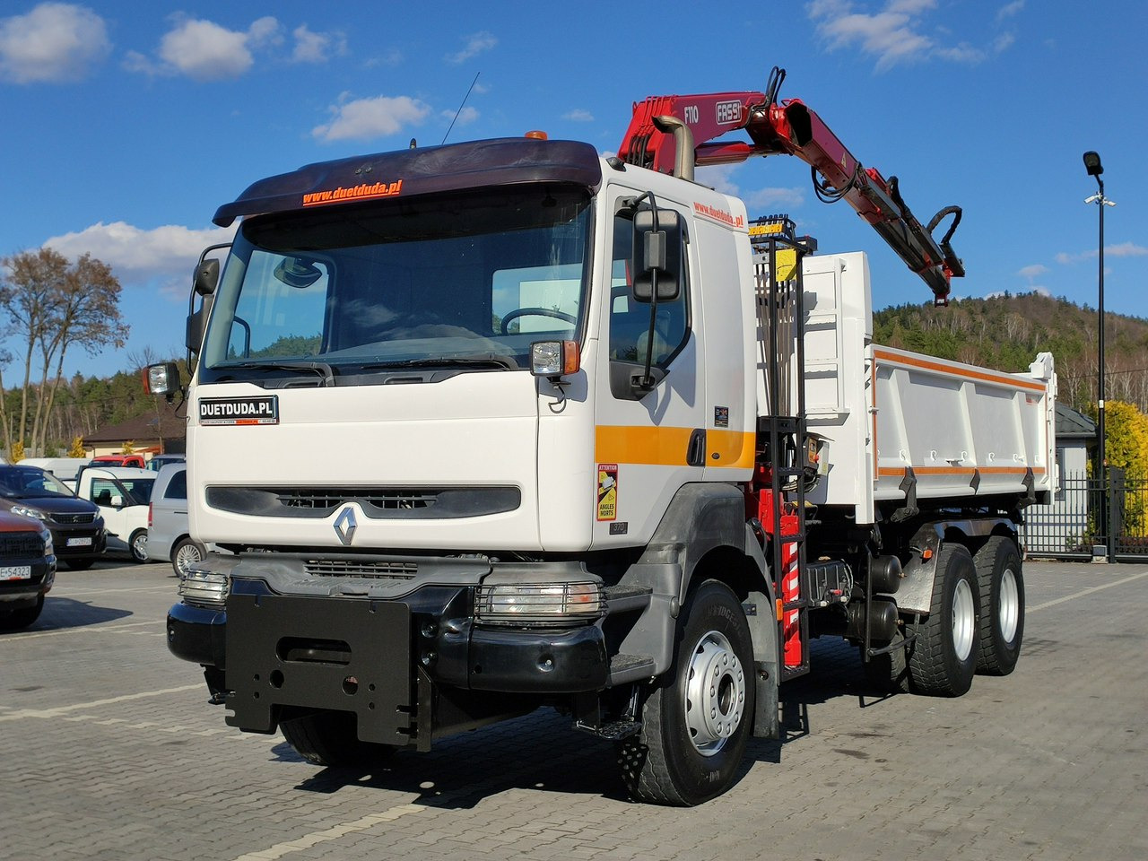 Renault Kerax 26.370 6x4 Mocny HDS FASSI F110 - Kallurauto, Kraanaga veoauto: pilt 2 Renault Kerax 26.370 6x4 Mocny HDS FASSI F110 - Kallurauto, Kraanaga veoauto: pilt 2