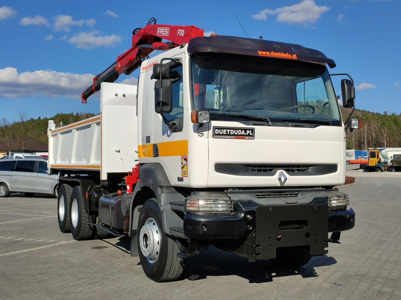 Renault Kerax 26.370 6x4 Mocny HDS FASSI F110 - Kallurauto, Kraanaga veoauto: pilt 3 Renault Kerax 26.370 6x4 Mocny HDS FASSI F110 - Kallurauto, Kraanaga veoauto: pilt 3