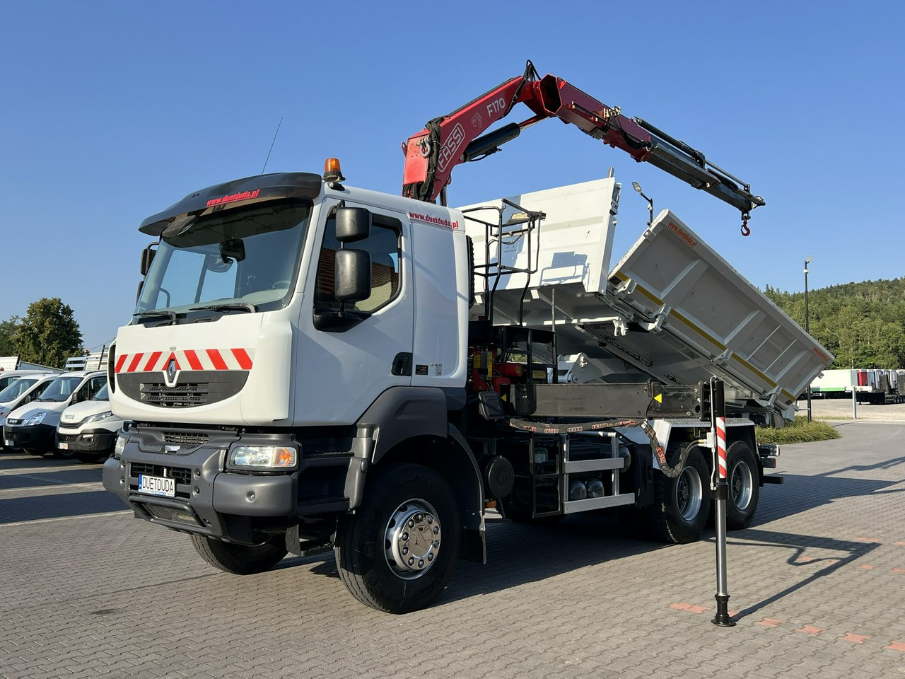 Renault Kerax 26.390 6x4 Mocny HDS FASSI F170 Sterowanie Radiowe - Kallurauto, Kraanaga veoauto: pilt 2 Renault Kerax 26.390 6x4 Mocny HDS FASSI F170 Sterowanie Radiowe - Kallurauto, Kraanaga veoauto: pilt 2
