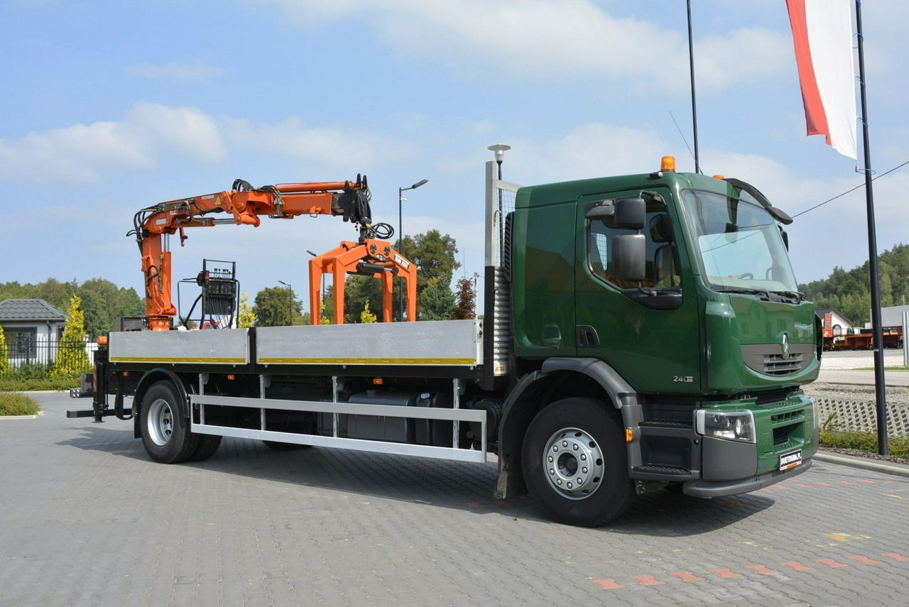 Renault Premium 180.240DXI długość Skrzyni-6.820cm + HDS TEREX TLC 92.2 - Madelveok/ Platvormveok, Kraanaga veoauto: pilt 2 Renault Premium 180.240DXI długość Skrzyni-6.820cm + HDS TEREX TLC 92.2 - Madelveok/ Platvormveok, Kraanaga veoauto: pilt 2