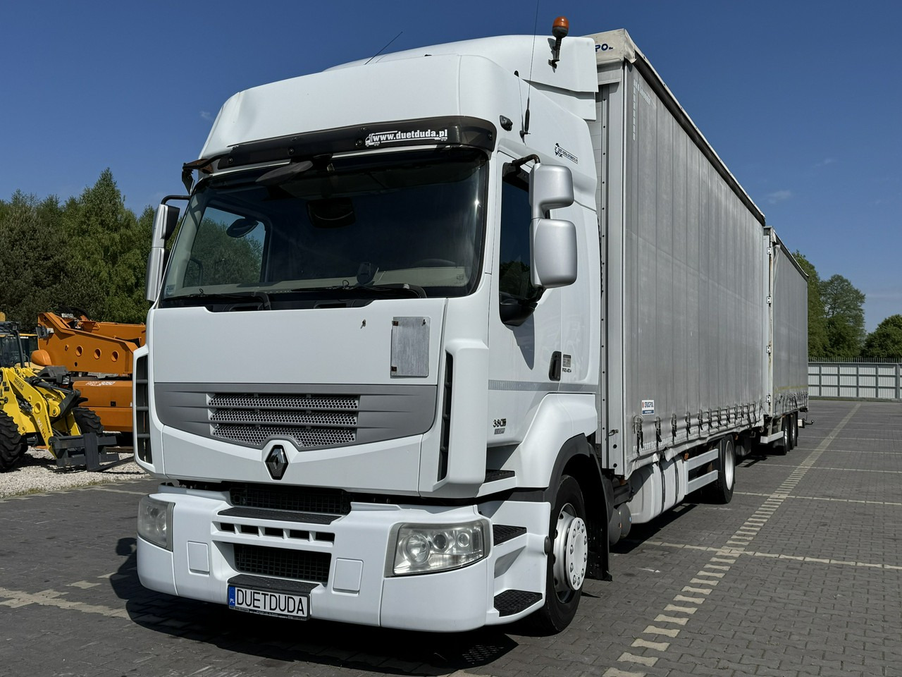 Renault Premium 380 DXi Euro 5 Firana 19 Palet Dach Zsuwany 18ton DMC - Tent veoauto: pilt 3 Renault Premium 380 DXi Euro 5 Firana 19 Palet Dach Zsuwany 18ton DMC - Tent veoauto: pilt 3