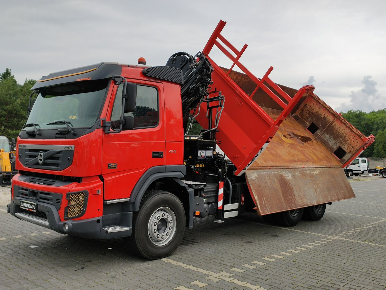 Volvo FMX 410 6x4 13L HDS Radiowy Hydroburta - Kallurauto, Kraanaga veoauto: pilt 5 Volvo FMX 410 6x4 13L HDS Radiowy Hydroburta - Kallurauto, Kraanaga veoauto: pilt 5