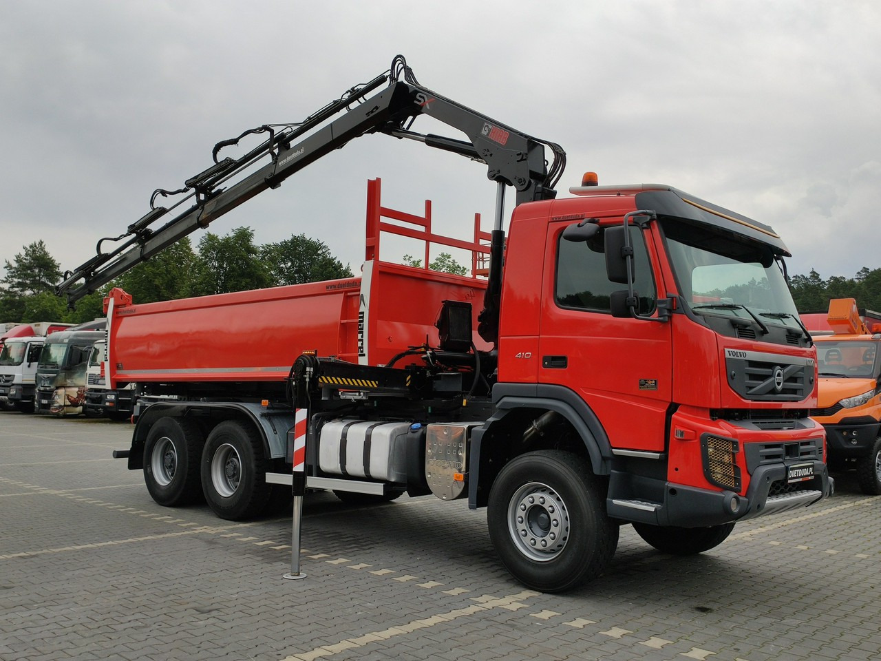 Volvo FMX 410 6x4 13L HDS Radiowy Hydroburta - Kallurauto, Kraanaga veoauto: pilt 4 Volvo FMX 410 6x4 13L HDS Radiowy Hydroburta - Kallurauto, Kraanaga veoauto: pilt 4