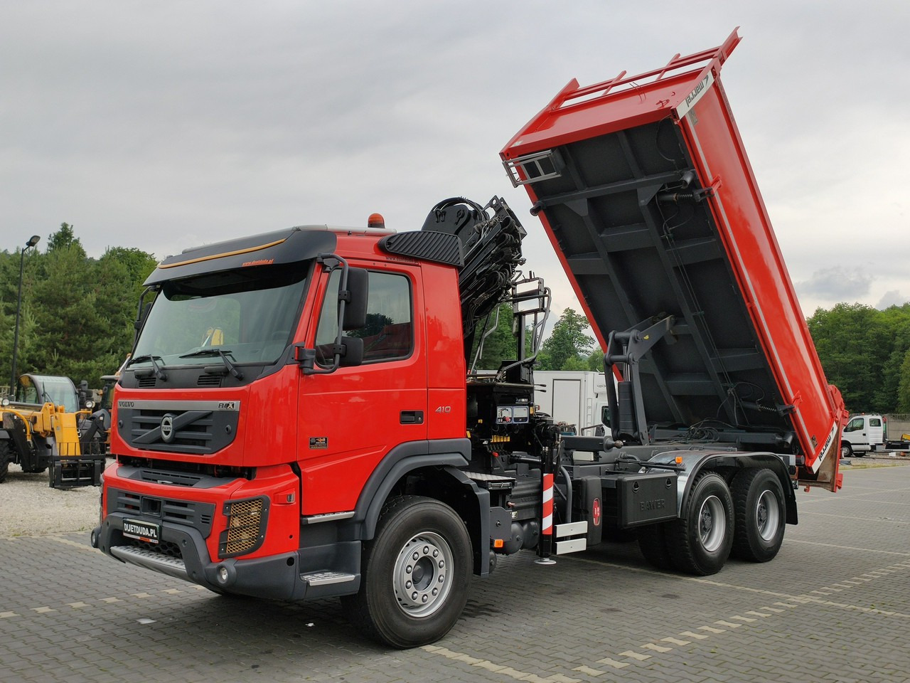 Volvo FMX 410 6x4 13L HDS Radiowy Hydroburta - Kallurauto, Kraanaga veoauto: pilt 3 Volvo FMX 410 6x4 13L HDS Radiowy Hydroburta - Kallurauto, Kraanaga veoauto: pilt 3