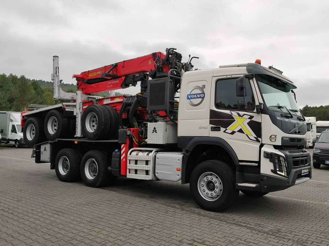 Volvo FMX 540 6x4 RETARDER PALFORET EPSILON S300L Do Drewna - Metsaveok: pilt 3 Volvo FMX 540 6x4 RETARDER PALFORET EPSILON S300L Do Drewna - Metsaveok: pilt 3