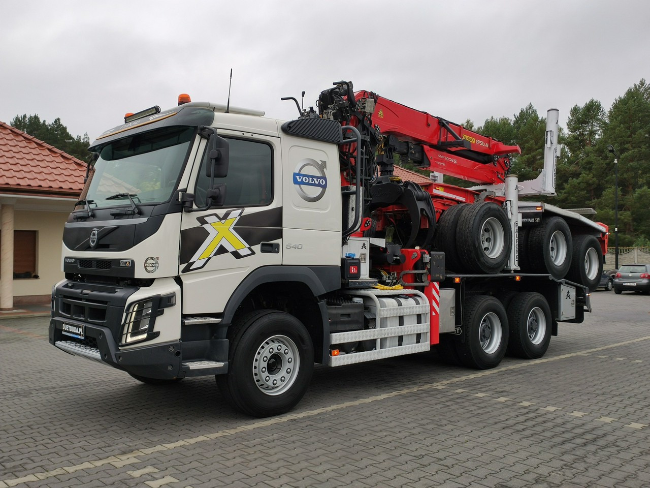 Volvo FMX 540 6x4 RETARDER PALFORET EPSILON S300L Do Drewna - Metsaveok: pilt 1 Volvo FMX 540 6x4 RETARDER PALFORET EPSILON S300L Do Drewna - Metsaveok: pilt 1