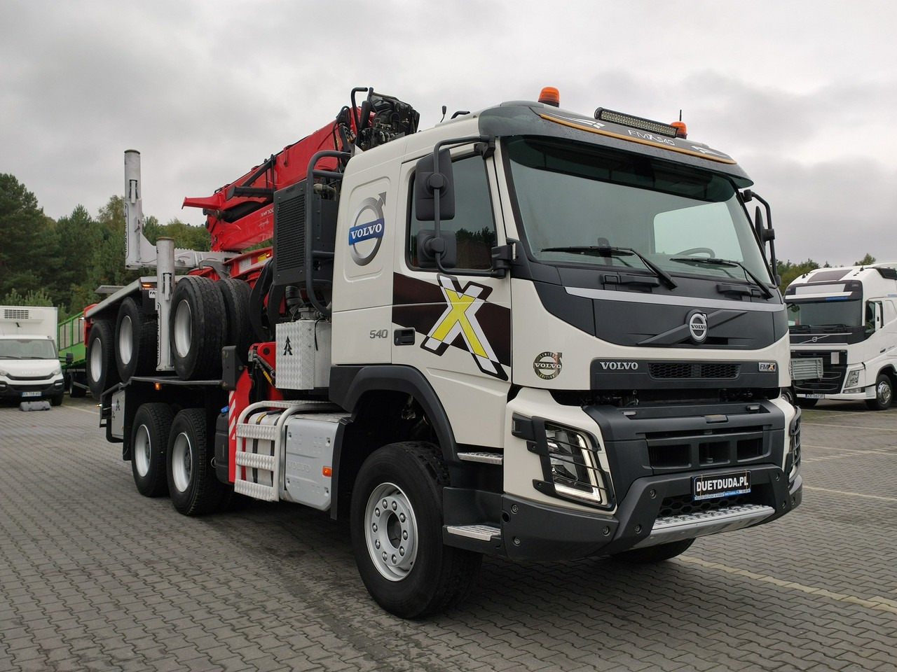 Volvo FMX 540 6x4 RETARDER PALFORET EPSILON S300L Do Drewna - Metsaveok: pilt 3 Volvo FMX 540 6x4 RETARDER PALFORET EPSILON S300L Do Drewna - Metsaveok: pilt 3