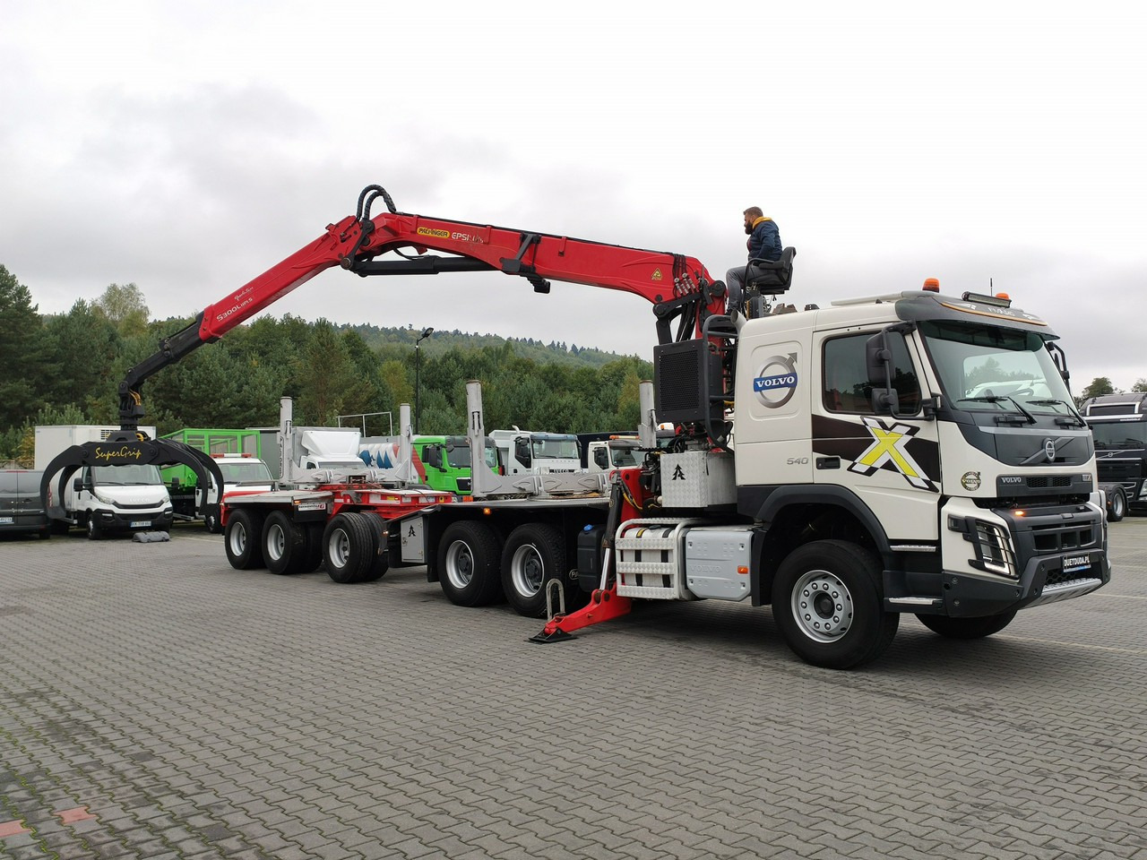 Volvo FMX 540 6x4 RETARDER PALFORET EPSILON S300L Do Drewna - Metsaveok: pilt 4 Volvo FMX 540 6x4 RETARDER PALFORET EPSILON S300L Do Drewna - Metsaveok: pilt 4