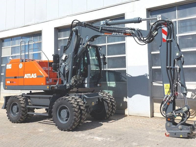 Atlas 175 W-6 - Ratastel ekskavaator: pilt 3 Atlas 175 W-6 - Ratastel ekskavaator: pilt 3