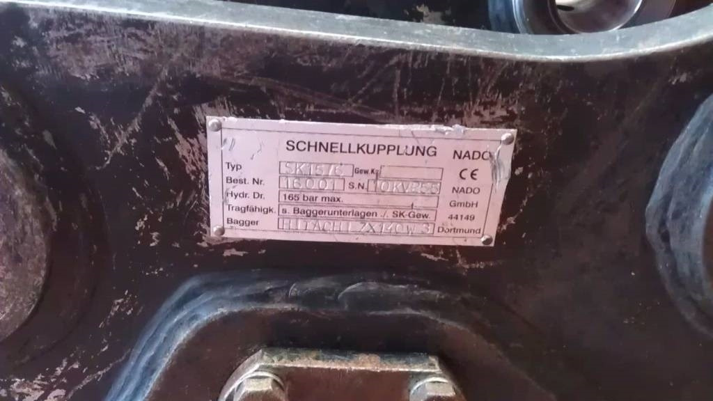 Nado Hitachi ZX110 - ZX135 - ZX140 - ZX145 - Kiirühendus - Ehitusmasinad: pilt 2 Nado Hitachi ZX110 - ZX135 - ZX140 - ZX145 - Kiirühendus - Ehitusmasinad: pilt 2