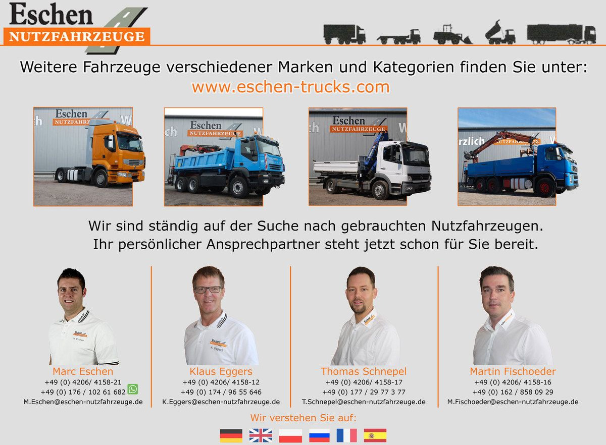 Multilift/ Liftdumper haagis Hüffermann HSA 18.65 | Reifenprofil: 75%*Blatt*50mm Zugauge: pilt 15