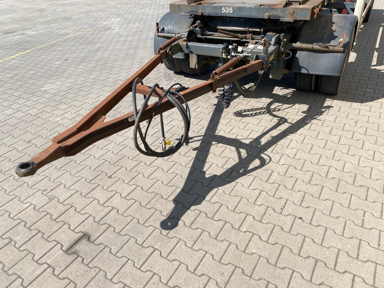 Multilift/ Liftdumper haagis Hüffermann HSA 18.65 | Reifenprofil: 75%*Blatt*50mm Zugauge: pilt 7