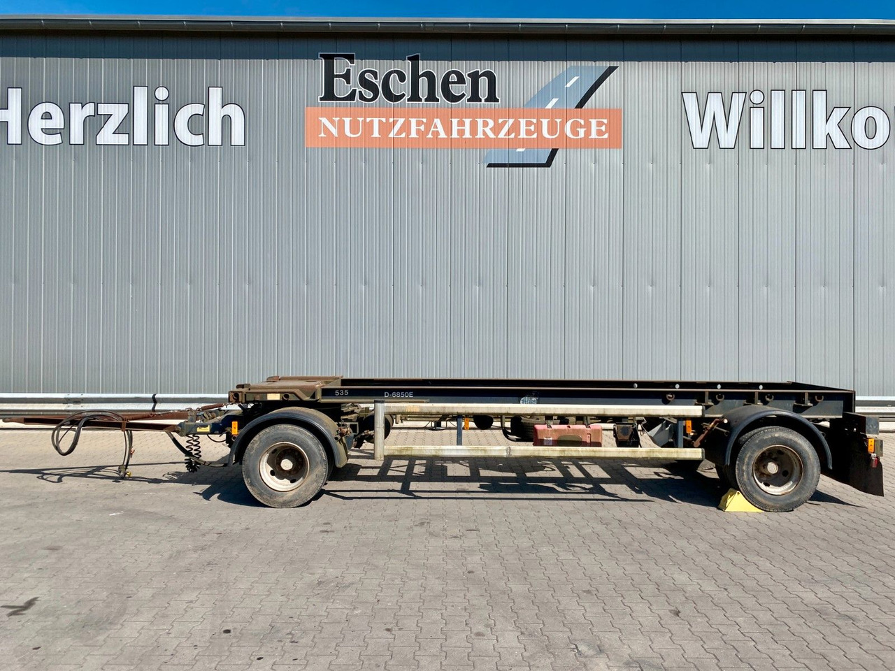 Hüffermann HSA 18.65 | Reifenprofil: 75%*Blatt*50mm Zugauge - Multilift/ Liftdumper haagis: pilt 2 Hüffermann HSA 18.65 | Reifenprofil: 75%*Blatt*50mm Zugauge - Multilift/ Liftdumper haagis: pilt 2