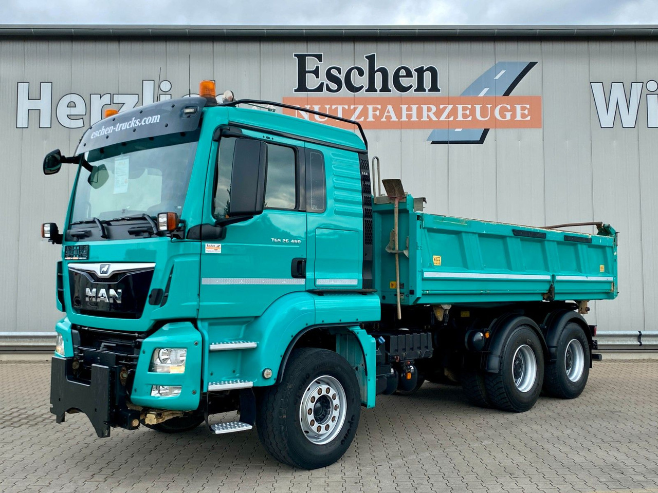 Kallurauto MAN 26.460 6x4|MEILLER/Bordmatik*Navi*Kommunalschild: pilt 1