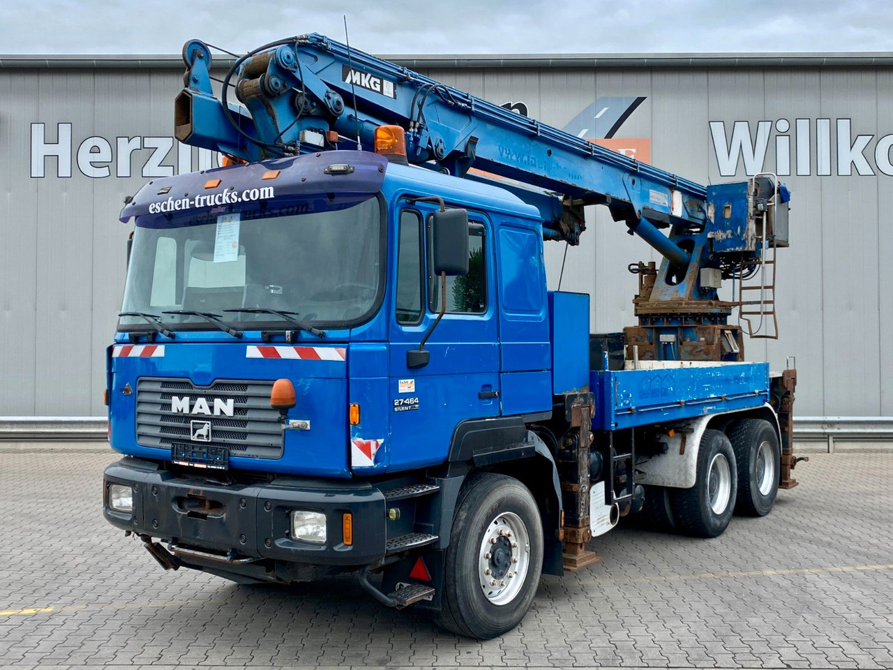 MAN 27.464 6x4 | MKG HMK 350a 2L*FUNK*Retarder*AHK MAN 27.464 6x4 | MKG HMK 350a 2L*FUNK*Retarder*AHK - Kraanaga veoauto: pilt 1 MAN 27.464 6x4 | MKG HMK 350a 2L*FUNK*Retarder*AHK MAN 27.464 6x4 | MKG HMK 350a 2L*FUNK*Retarder*AHK - Kraanaga veoauto: pilt 1