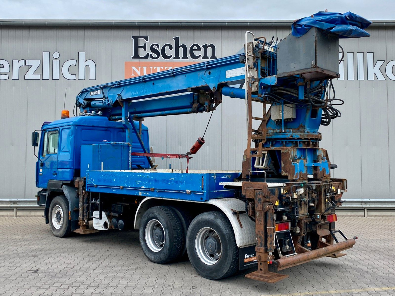 MAN 27.464 6x4 | MKG HMK 350a 2L*FUNK*Retarder*AHK MAN 27.464 6x4 | MKG HMK 350a 2L*FUNK*Retarder*AHK - Kraanaga veoauto: pilt 3 MAN 27.464 6x4 | MKG HMK 350a 2L*FUNK*Retarder*AHK MAN 27.464 6x4 | MKG HMK 350a 2L*FUNK*Retarder*AHK - Kraanaga veoauto: pilt 3