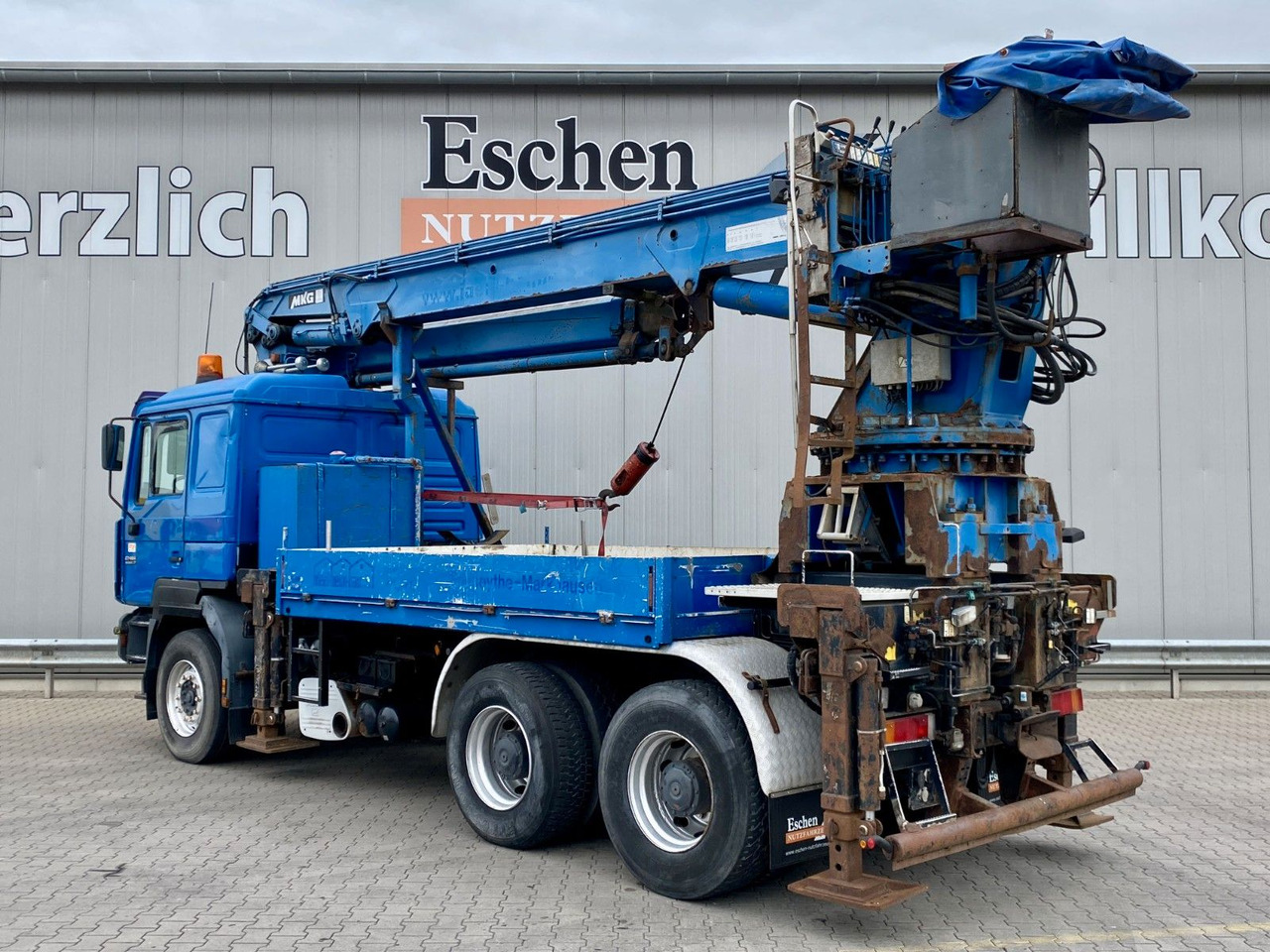 MAN 27.464 6x4 | MKG HMK 350a 2L*FUNK*Retarder*AHK - Kraanaga veoauto: pilt 3 MAN 27.464 6x4 | MKG HMK 350a 2L*FUNK*Retarder*AHK - Kraanaga veoauto: pilt 3