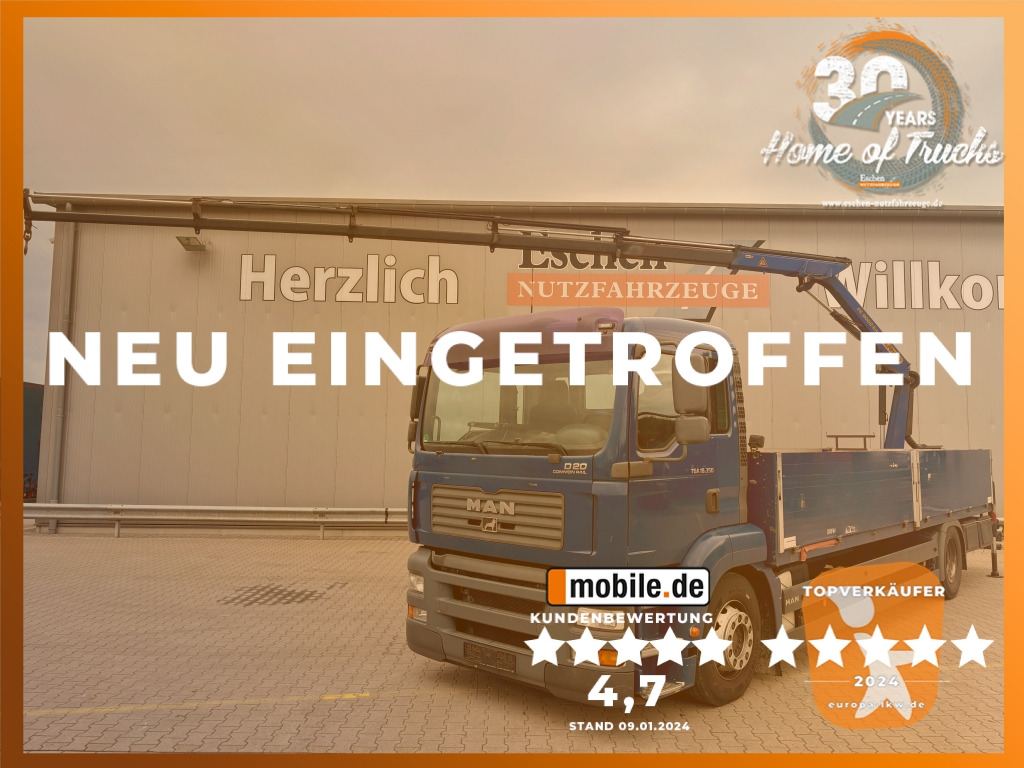 MAN TGA 18.350 4x2 LL / Palfinger PK9002 EH Kran - Madelveok/ Platvormveok: pilt 1 MAN TGA 18.350 4x2 LL / Palfinger PK9002 EH Kran - Madelveok/ Platvormveok: pilt 1