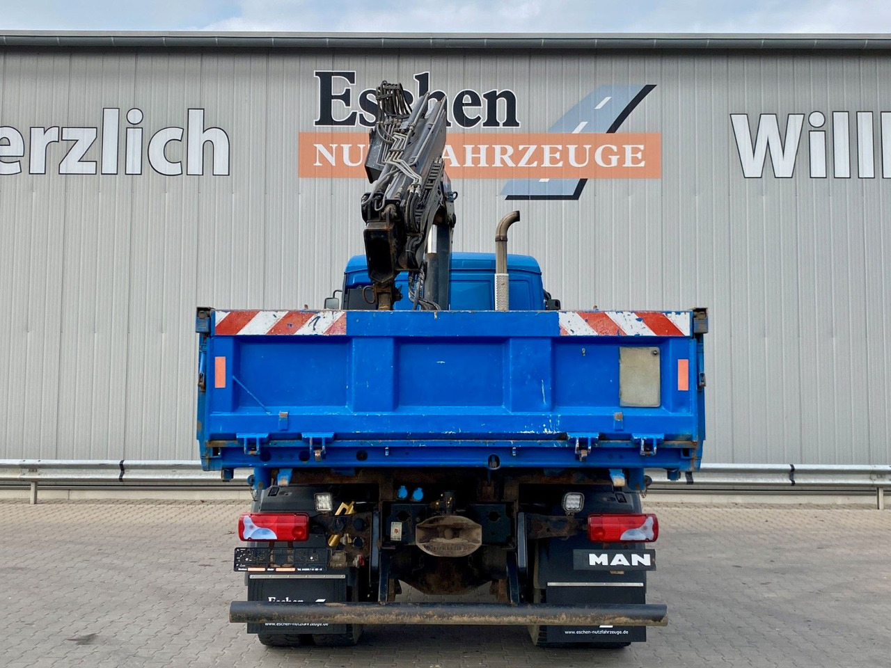MAN TGA 18.360 4x4H BL*HIAB 122 BS-2*Dautel 3-Seiten - Kallurauto, Kraanaga veoauto: pilt 5 MAN TGA 18.360 4x4H BL*HIAB 122 BS-2*Dautel 3-Seiten - Kallurauto, Kraanaga veoauto: pilt 5