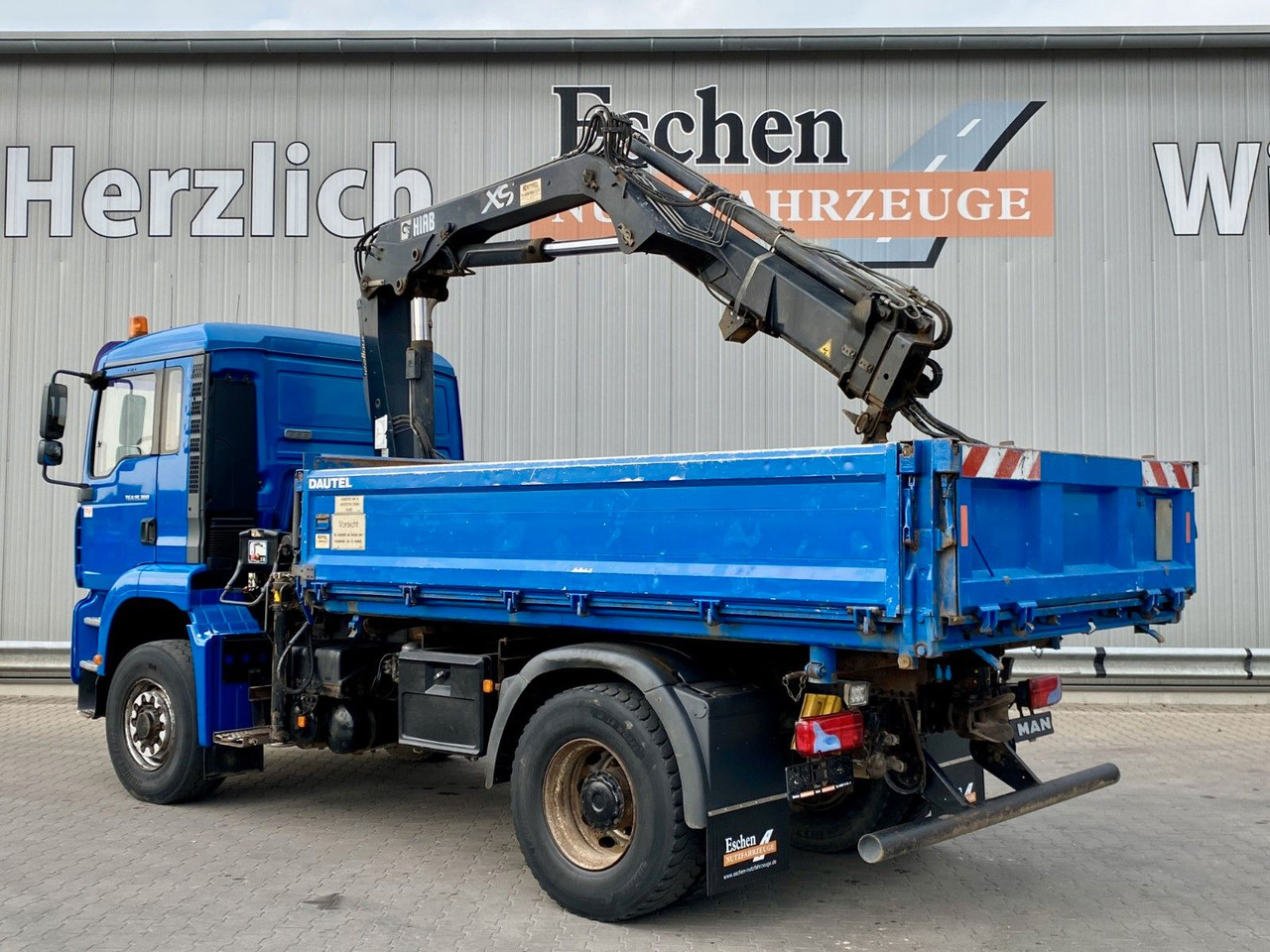 MAN TGA 18.360 4x4H BL Hiab Kran*Dautel Kipper*Klima - Kallurauto, Kraanaga veoauto: pilt 4 MAN TGA 18.360 4x4H BL Hiab Kran*Dautel Kipper*Klima - Kallurauto, Kraanaga veoauto: pilt 4