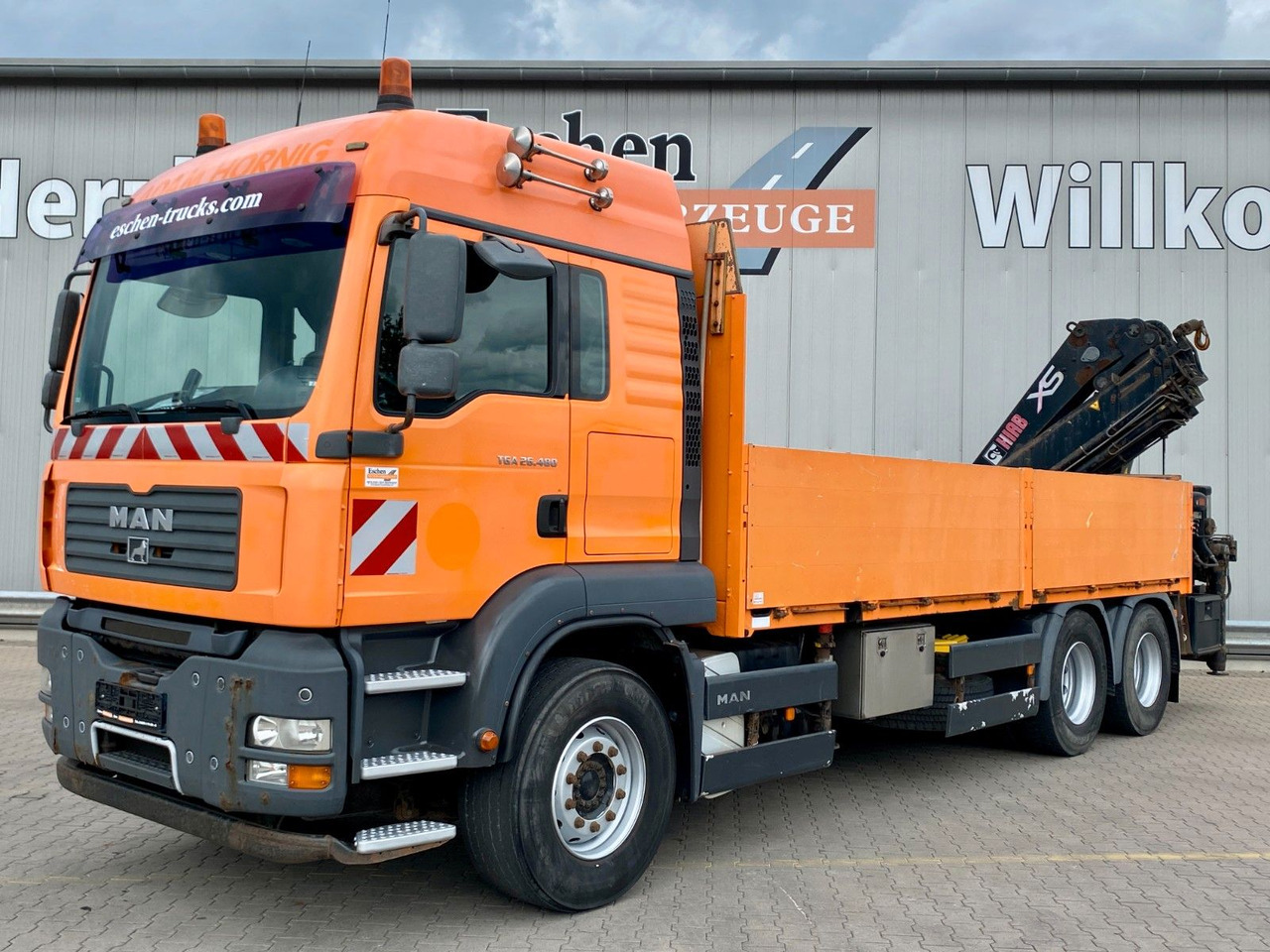 MAN TGA 26.480 6x4 | HIAB 377 EP-4*Funk*Retarder*AHK - Madelveok/ Platvormveok, Kraanaga veoauto: pilt 1 MAN TGA 26.480 6x4 | HIAB 377 EP-4*Funk*Retarder*AHK - Madelveok/ Platvormveok, Kraanaga veoauto: pilt 1