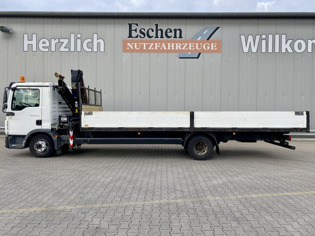 MAN TGL 12.220 4x2 BL / HIAB Faltkran - Madelveok/ Platvormveok, Kraanaga veoauto: pilt 2 MAN TGL 12.220 4x2 BL / HIAB Faltkran - Madelveok/ Platvormveok, Kraanaga veoauto: pilt 2