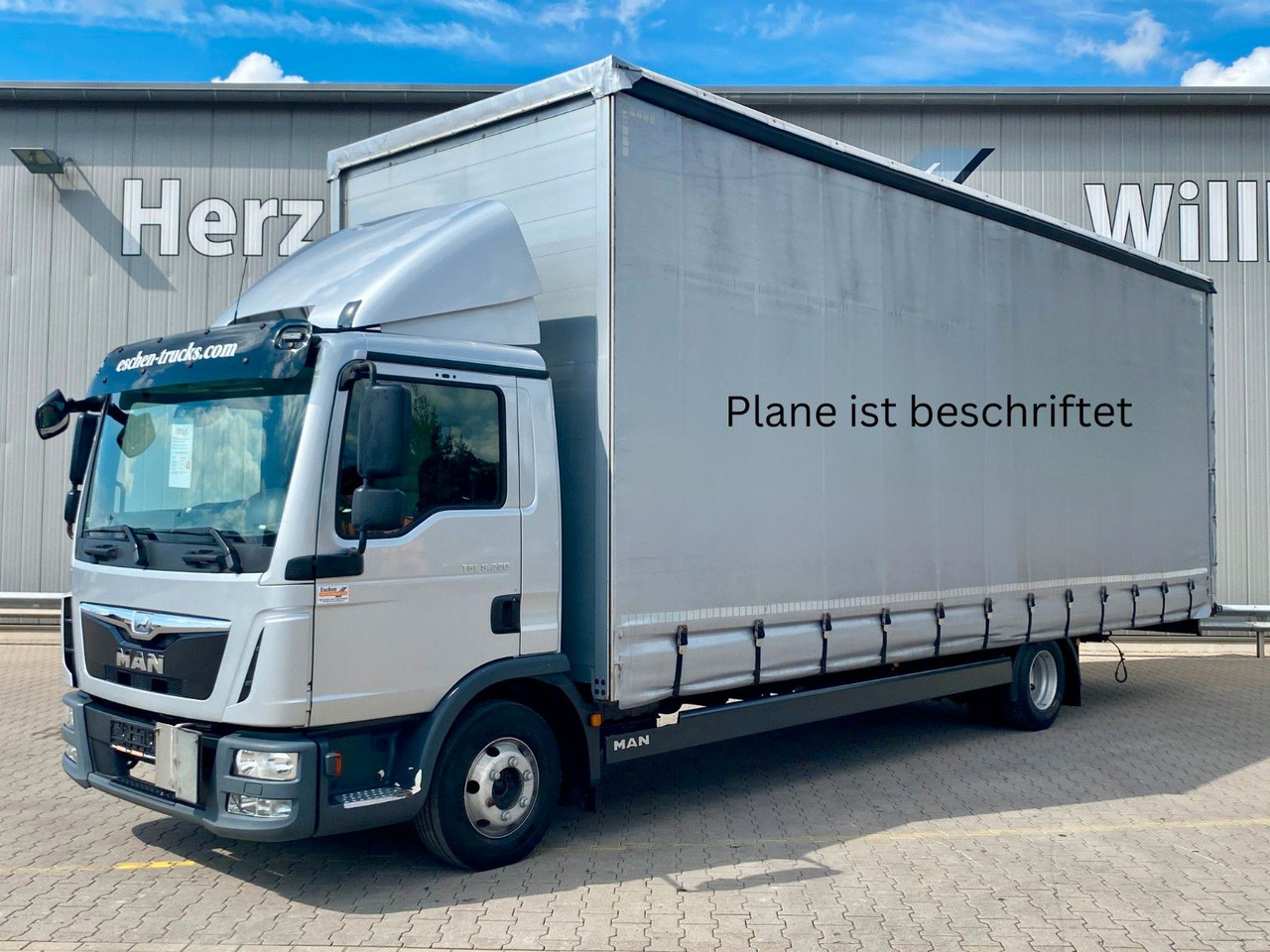 MAN TGL 8.220 I Pritsche Plane*Klima*2Tank*Automatik - Tent tarbesõiduk: pilt 1 MAN TGL 8.220 I Pritsche Plane*Klima*2Tank*Automatik - Tent tarbesõiduk: pilt 1
