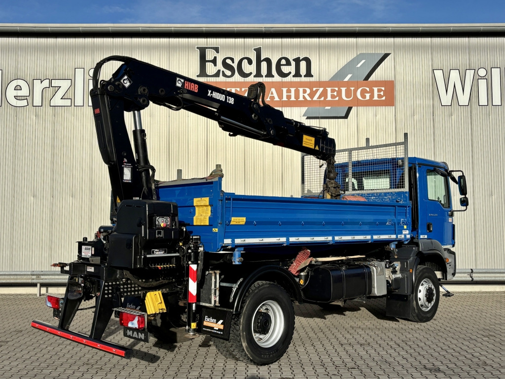 MAN TGM 18.320 4x4 BB / HIAB X-HIDUO-Kran - Kallurauto, Kraanaga veoauto: pilt 5 MAN TGM 18.320 4x4 BB / HIAB X-HIDUO-Kran - Kallurauto, Kraanaga veoauto: pilt 5
