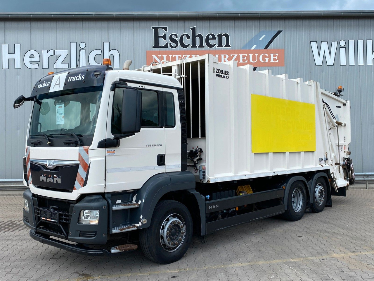 MAN TGS 26.320 6x2-4 | Zöller Medium X2EC24*3x Sitze - Prügiauto: pilt 1 MAN TGS 26.320 6x2-4 | Zöller Medium X2EC24*3x Sitze - Prügiauto: pilt 1