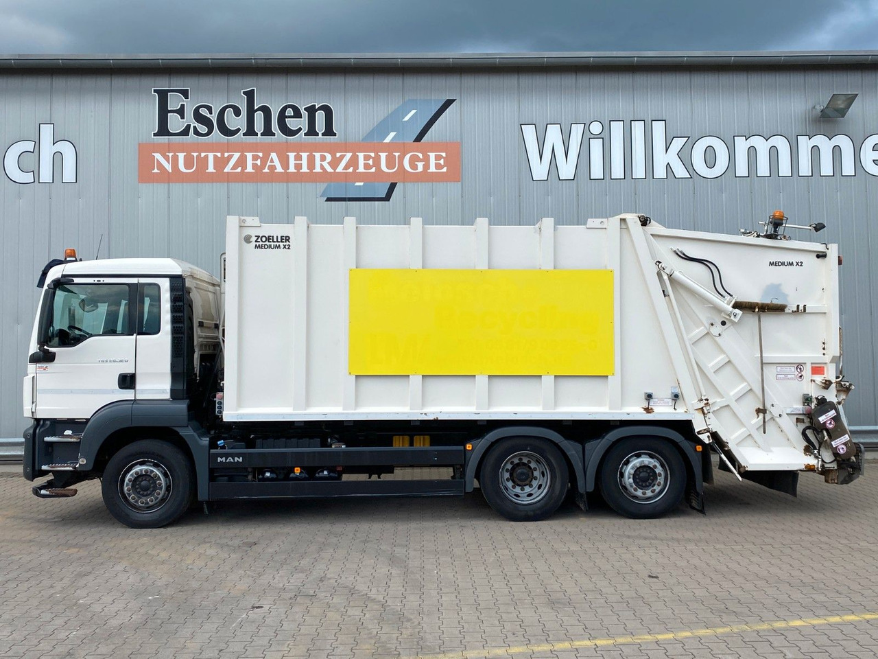 MAN TGS 26.320 6x2-4 | Zöller Medium X2EC24*3x Sitze - Prügiauto: pilt 2 MAN TGS 26.320 6x2-4 | Zöller Medium X2EC24*3x Sitze - Prügiauto: pilt 2