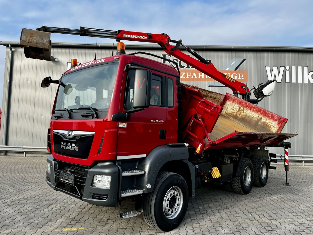 MAN TGS 26.460 6x4 BB / Palfinger M12L83 Kran - Kallurauto, Kraanaga veoauto: pilt 1 MAN TGS 26.460 6x4 BB / Palfinger M12L83 Kran - Kallurauto, Kraanaga veoauto: pilt 1