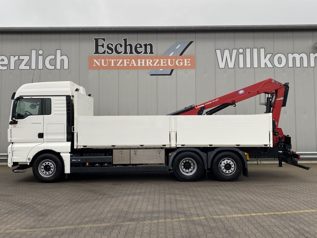 MAN TGX 26.500 6x2-4 LL / HMF 2110 L-MC Kran - Madelveok/ Platvormveok, Kraanaga veoauto: pilt 2 MAN TGX 26.500 6x2-4 LL / HMF 2110 L-MC Kran - Madelveok/ Platvormveok, Kraanaga veoauto: pilt 2