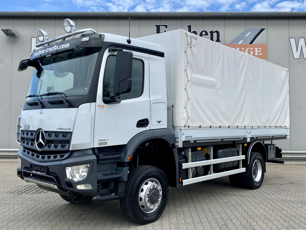 Mercedes-Benz 1827 BB A 4x4 Arocs - Tent veoauto: pilt 1 Mercedes-Benz 1827 BB A 4x4 Arocs - Tent veoauto: pilt 1