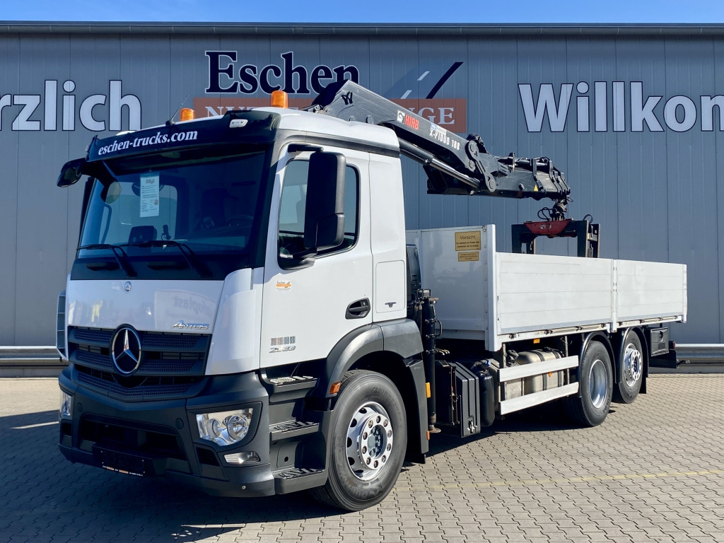 Mercedes-Benz 2533 L 6x2 / HIAB X-HIDUO 188/ES-3 Kran - Madelveok/ Platvormveok, Kraanaga veoauto: pilt 1 Mercedes-Benz 2533 L 6x2 / HIAB X-HIDUO 188/ES-3 Kran - Madelveok/ Platvormveok, Kraanaga veoauto: pilt 1