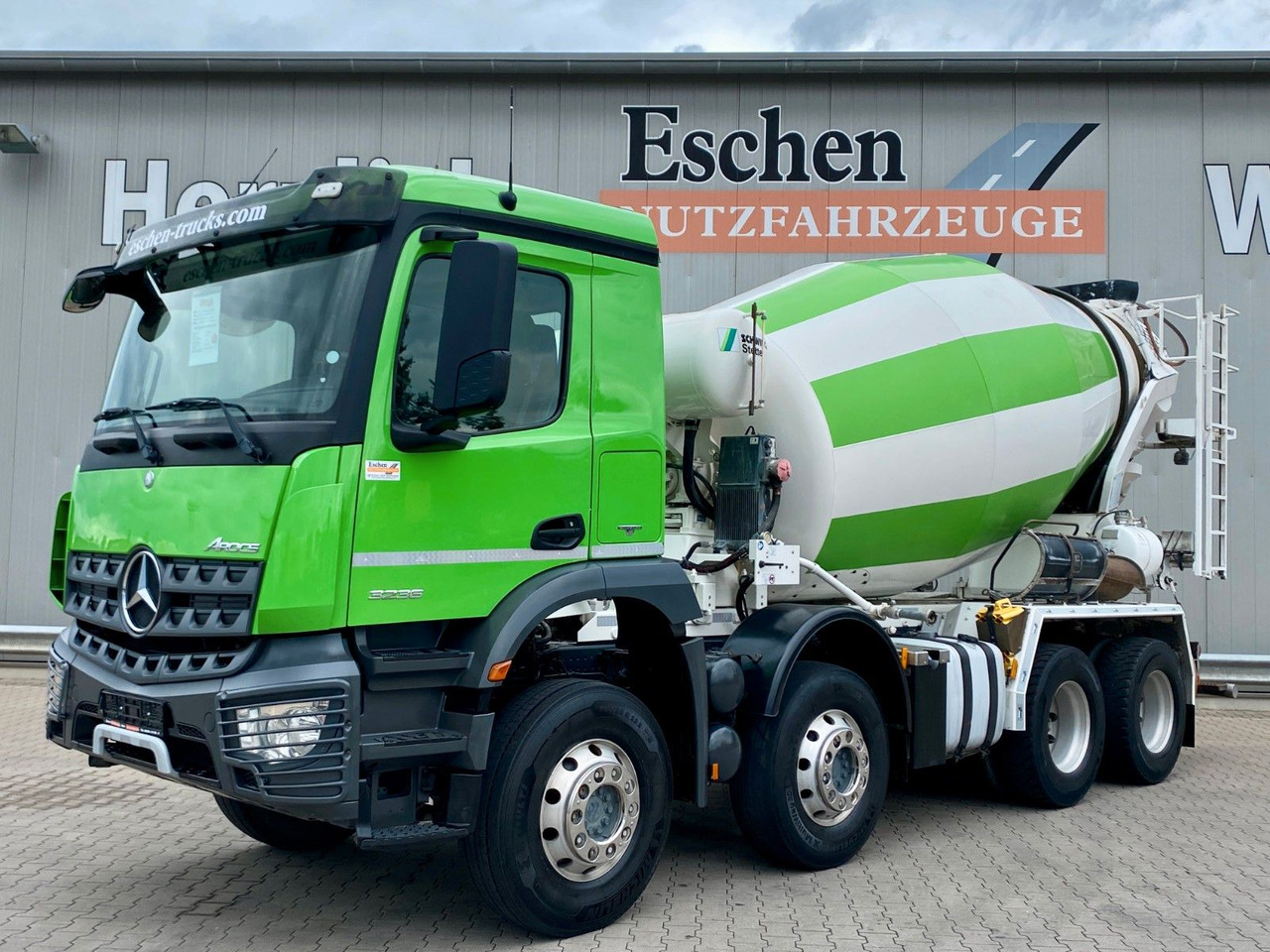Mercedes-Benz 3236 Arocs | 9m³ Stetter*Klima*Navi*Blatt*1.Hand - Autobetoonisegisti: pilt 1 Mercedes-Benz 3236 Arocs | 9m³ Stetter*Klima*Navi*Blatt*1.Hand - Autobetoonisegisti: pilt 1
