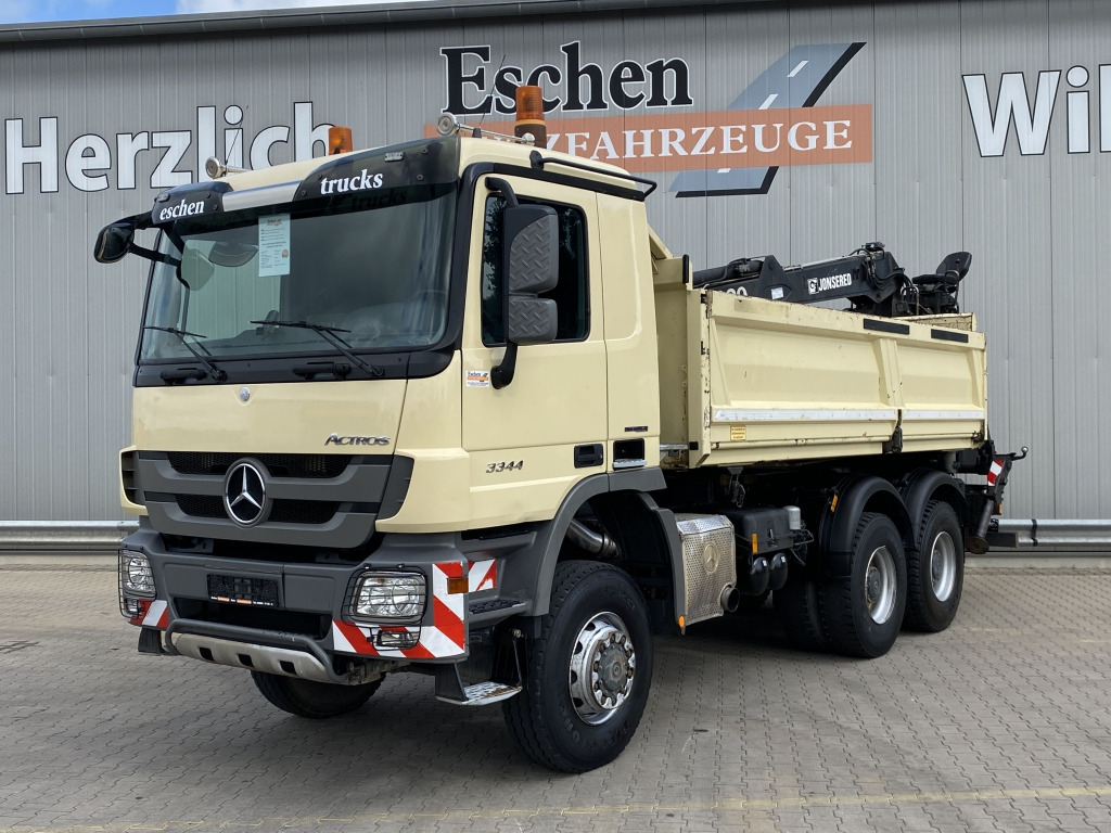 Mercedes-Benz 3344 AK 6x6 / Jonsered 1020 Kran - Kallurauto, Kraanaga veoauto: pilt 2 Mercedes-Benz 3344 AK 6x6 / Jonsered 1020 Kran - Kallurauto, Kraanaga veoauto: pilt 2