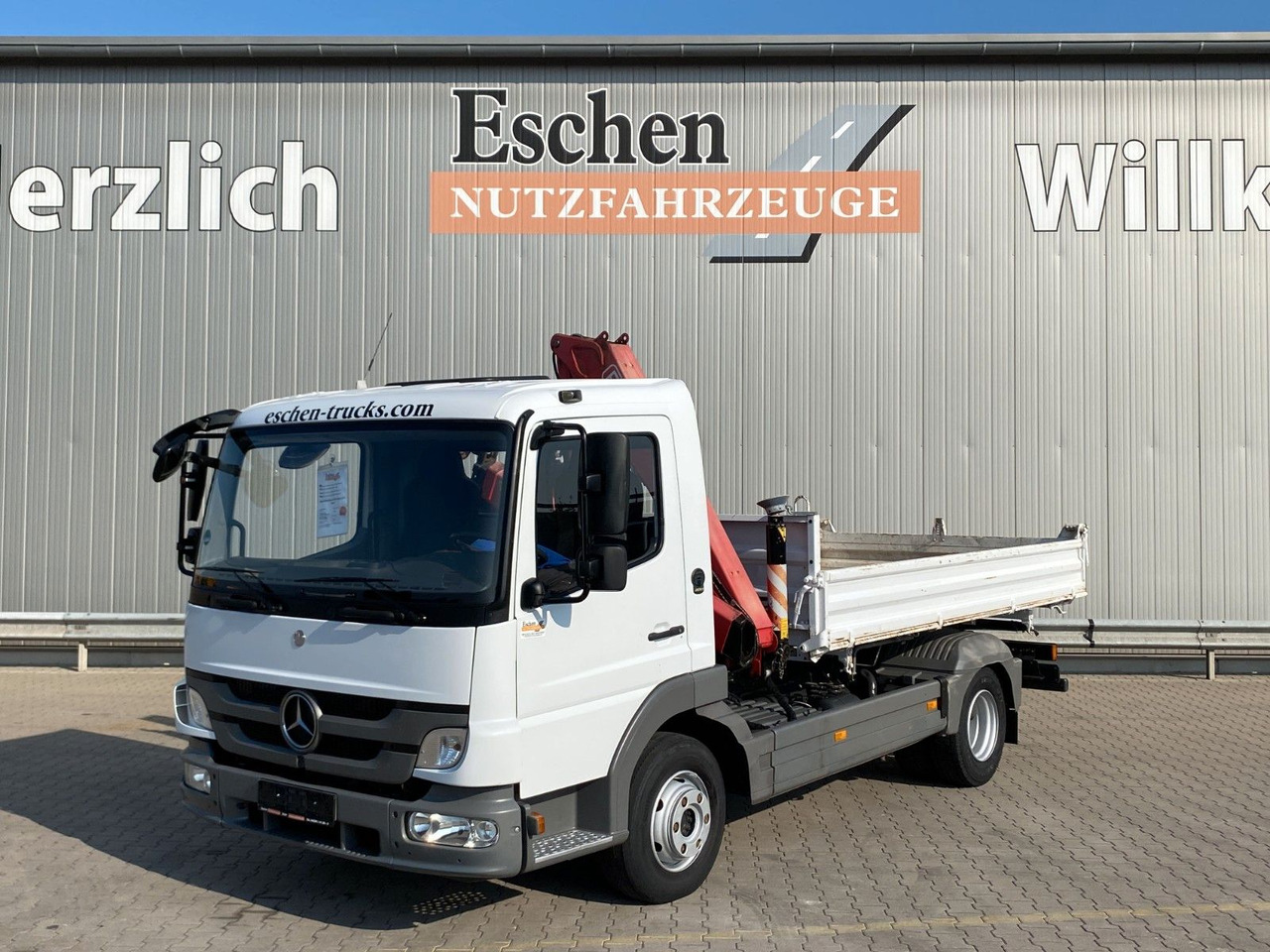 Mercedes-Benz 818 Atego | Fassi F65*MEILLER*PKW-AHK*1.Hand - Kallurauto, Kraanaga veoauto: pilt 1 Mercedes-Benz 818 Atego | Fassi F65*MEILLER*PKW-AHK*1.Hand - Kallurauto, Kraanaga veoauto: pilt 1