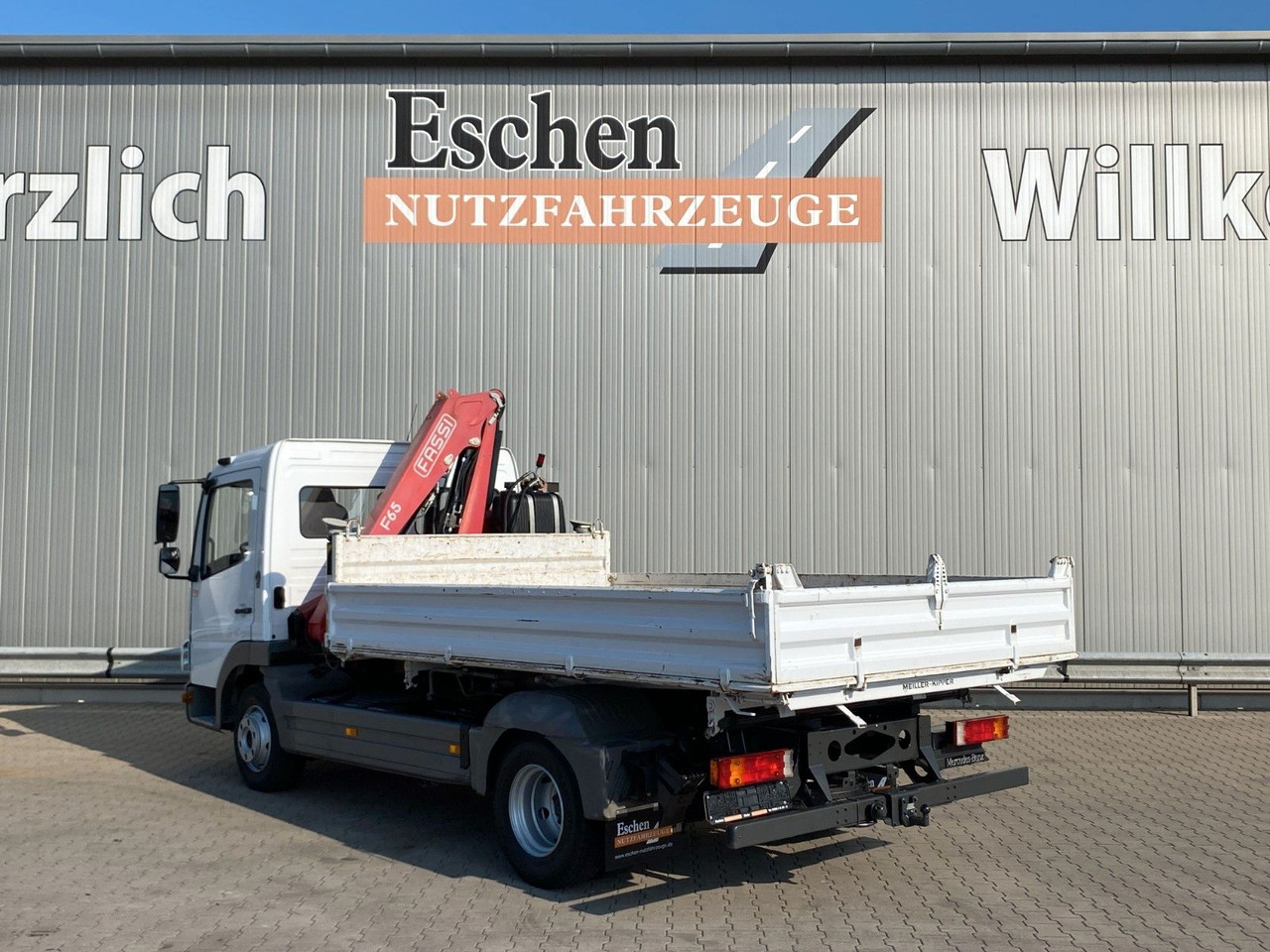 Mercedes-Benz 818 Atego | Fassi F65*MEILLER*PKW-AHK*1.Hand - Kallurauto, Kraanaga veoauto: pilt 4 Mercedes-Benz 818 Atego | Fassi F65*MEILLER*PKW-AHK*1.Hand - Kallurauto, Kraanaga veoauto: pilt 4