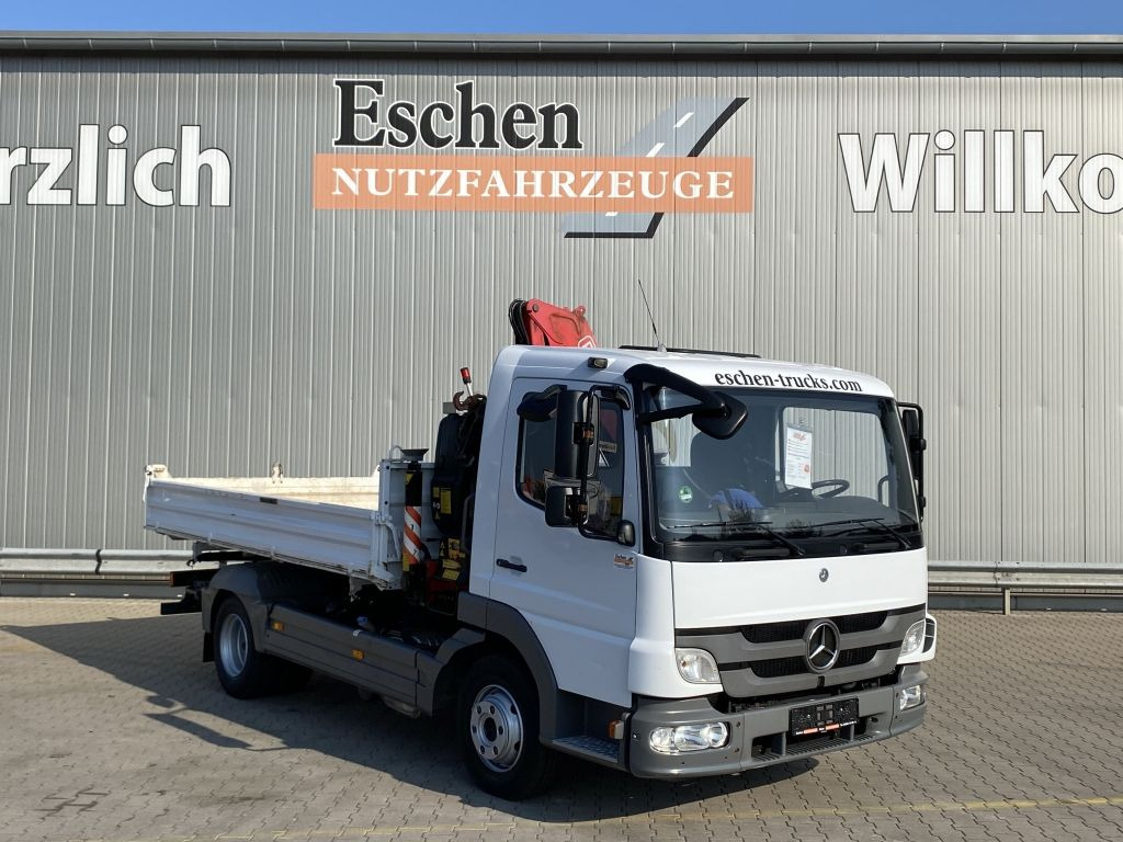 Kallurauto, Kraanaga veoauto Mercedes-Benz 818 Atego | Fassi F65*MEILLER*PKW-AHK*1.Hand: pilt 7