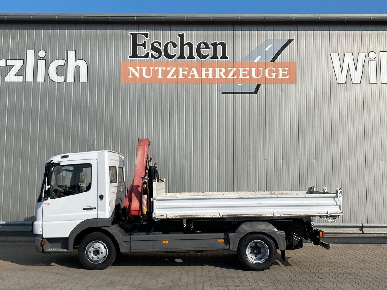 Mercedes-Benz 818 Atego | Fassi F65*MEILLER*PKW-AHK*1.Hand - Kallurauto, Kraanaga veoauto: pilt 3 Mercedes-Benz 818 Atego | Fassi F65*MEILLER*PKW-AHK*1.Hand - Kallurauto, Kraanaga veoauto: pilt 3