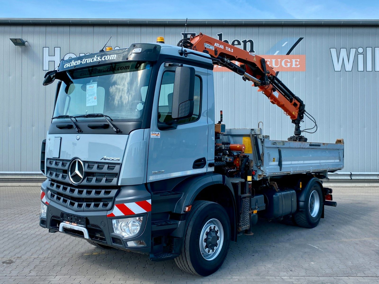 Mercedes-Benz Arocs 1843 HAD 4x4 | Atlas 116.3-A3*5+6.Kreis - Kallurauto, Kraanaga veoauto: pilt 2 Mercedes-Benz Arocs 1843 HAD 4x4 | Atlas 116.3-A3*5+6.Kreis - Kallurauto, Kraanaga veoauto: pilt 2