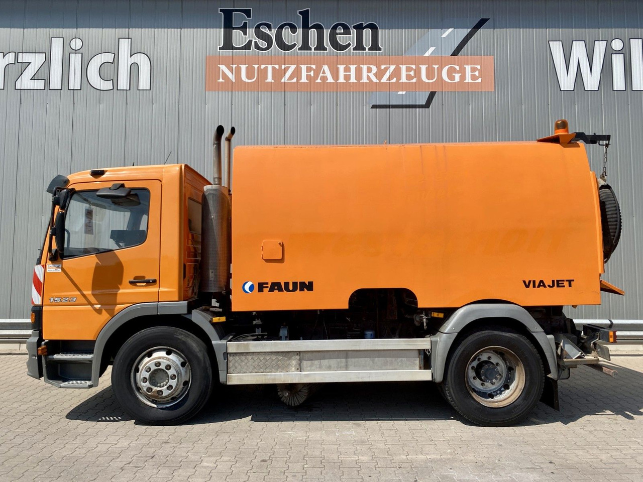 Mercedes-Benz Atego 1523| Faun Viajet 6R*Klima*manuell*1.Hand! - Tänavapühkimismasin: pilt 2 Mercedes-Benz Atego 1523| Faun Viajet 6R*Klima*manuell*1.Hand! - Tänavapühkimismasin: pilt 2